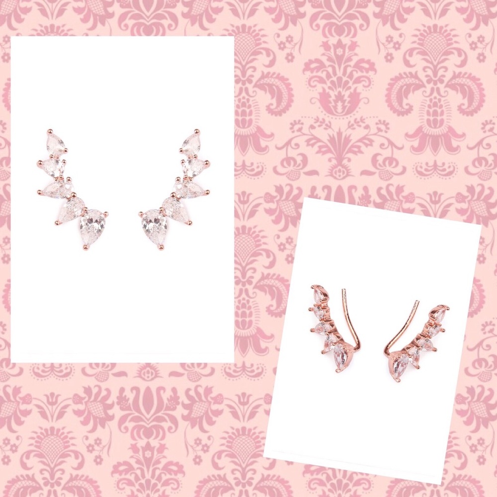 💎Rose Gold Teardrop Earrings💎